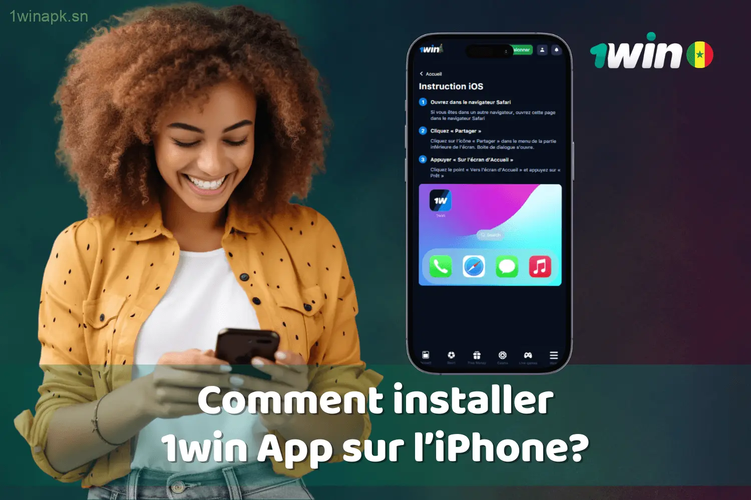 Découvrez l'univers des jeux en ligne et des paris grâce à l'application mobile 1win, maintenant accessible au Sénégal.