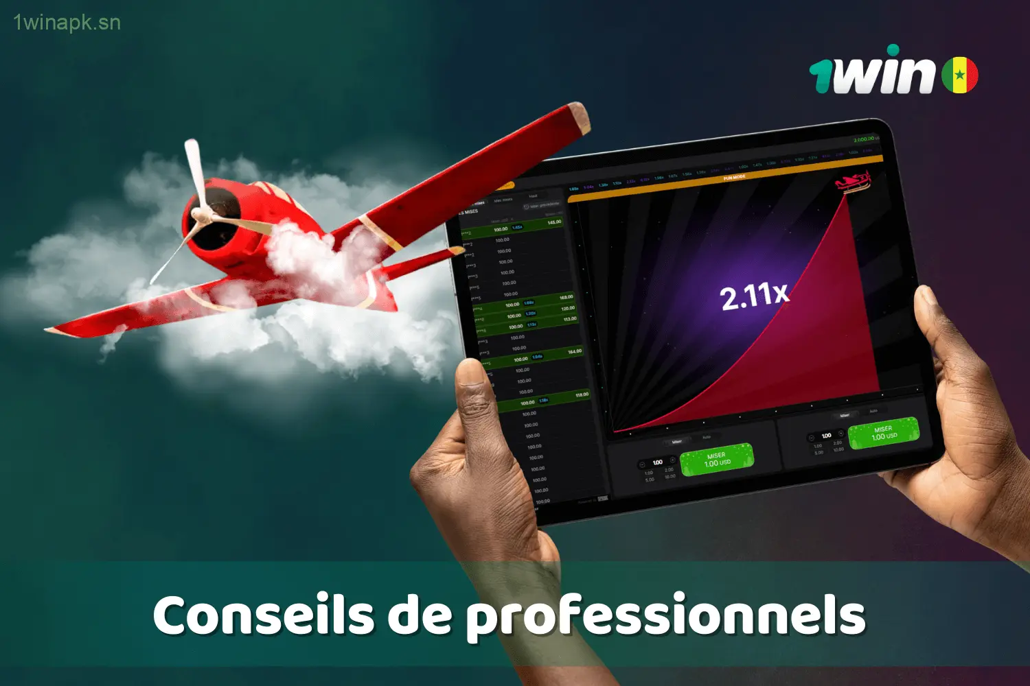 Astuces d'experts pour maximiser vos gains sur 1win Aviator au Sénégal.